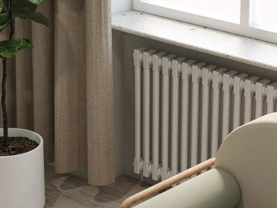Radiator Repair work in a home